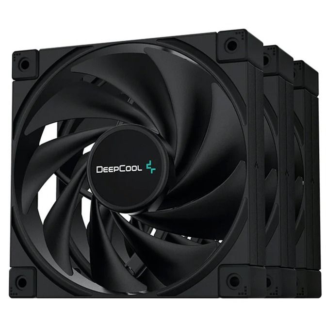 R-FK120-BKNPF3-G-1 - Ventilador DeepCool FK120 3x12cm Negro (R-FK120-BKNPF3-G-1)