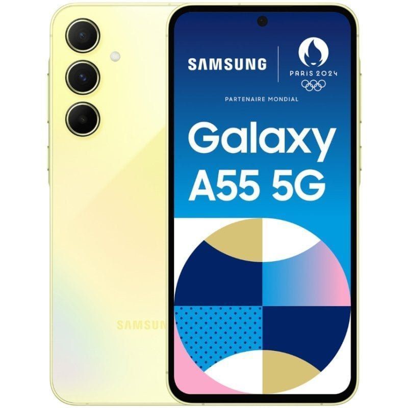 SM-A556BZYCEUE - Smartphone Samsung Galaxy A55 V2 6.6