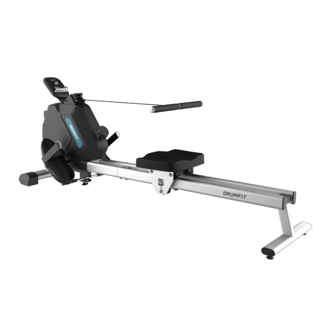 07213 - Máquina de Remo CECOTEC Rower 5500 Regatta, plegable con sistema de resistencia magnética y diferentes niveles intensidad, Volante de inercia de 5,5 kg. Posee display LCD, reposapiés con correas ajustables y ruedas de transporte.(07213)