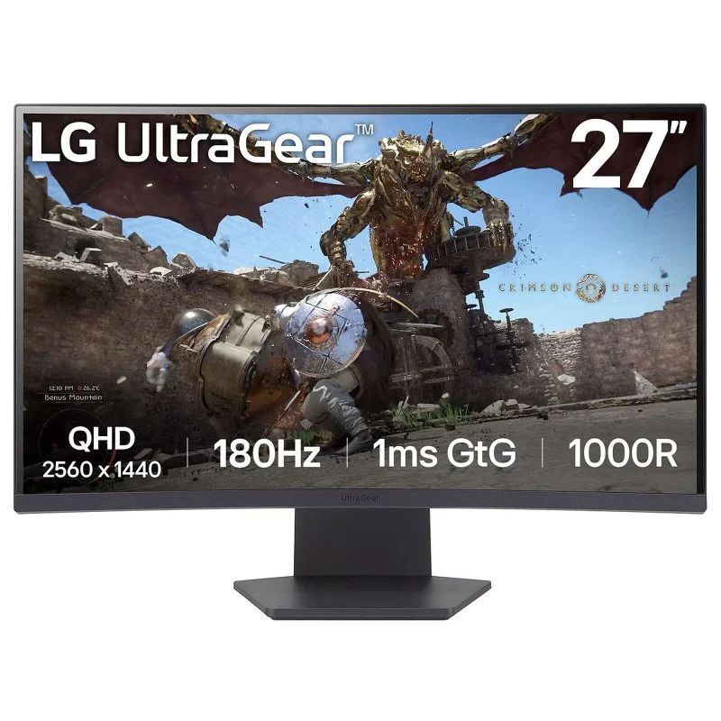 27GS60QC-B - Monitor LG Gaming UltraGear 27