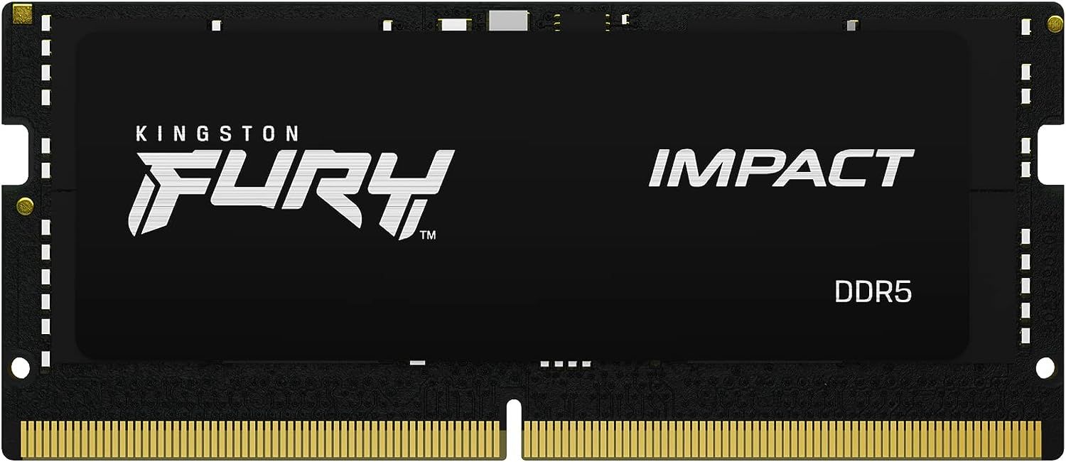 KF556S40IB-16 - M�dulo Kingston DDR5 16Gb 5600 MT/s Fury Impact 262-pin SODIMM CL40 1.1V Port�til (KF556S40IB-16)
