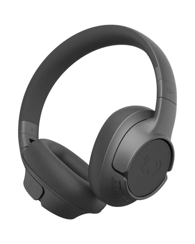 3HP3200SG - Auriculares Fresh N Rebel Clam Core, supraaurales, Wireless, micrfono con cancelacin de ruido, Diseo plegable y giratorio, Storm grey (3HP3200SG)