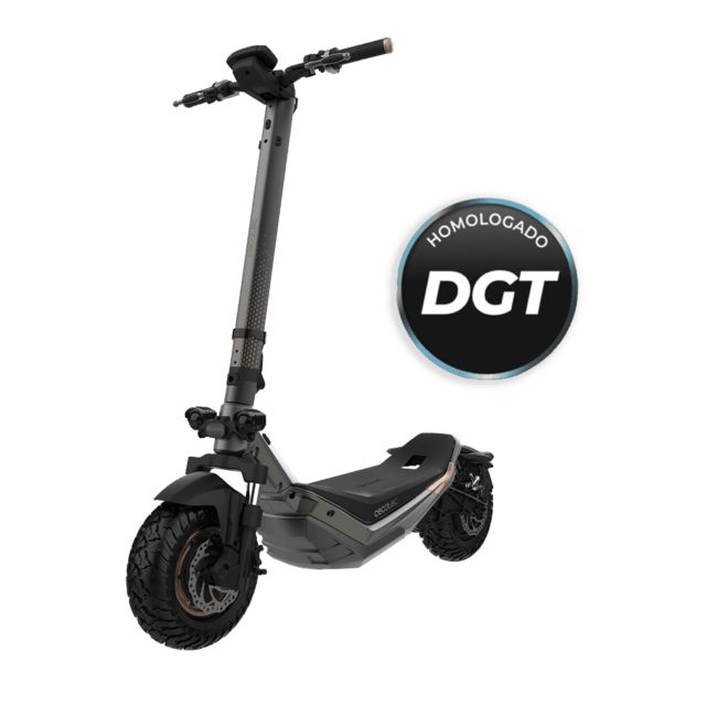 07313 - Patinete CECOTEC Bongo Serie Doble Z85, 2200W, 500 W+500 W nominal, y autonoma de 85 km. Ruedas de 10,5