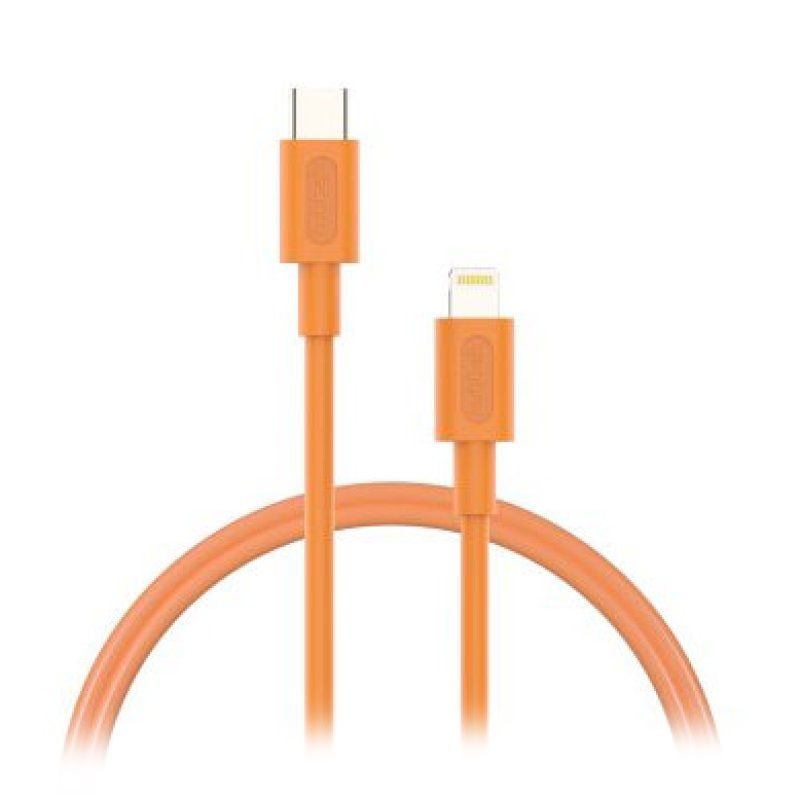 NBTCABLCLO1 - Cable NUBBEH Elisium USB-C/M a Lightning/M 1m 2A Naranja (NBTCABLCLO1)