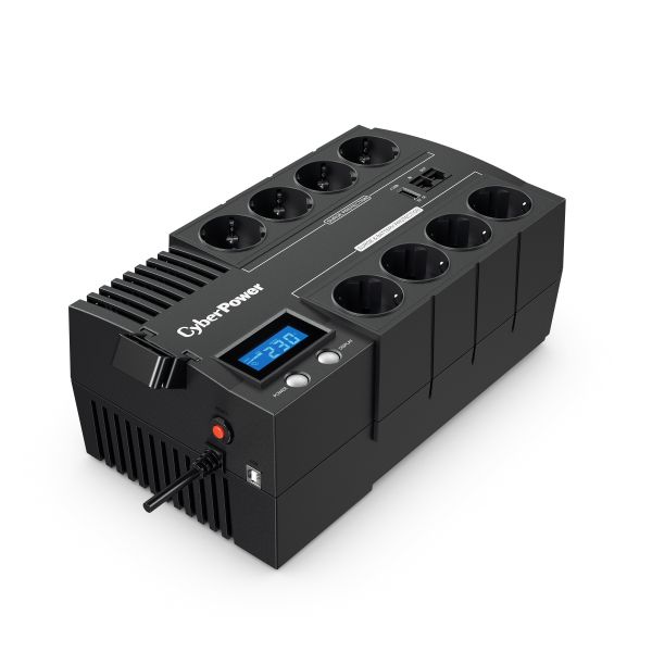 BR700ELCD - S.A.I. Cyberpower Lnea Interactiva 700VA 420W 8 Tomas Negra (BR700ELCD)