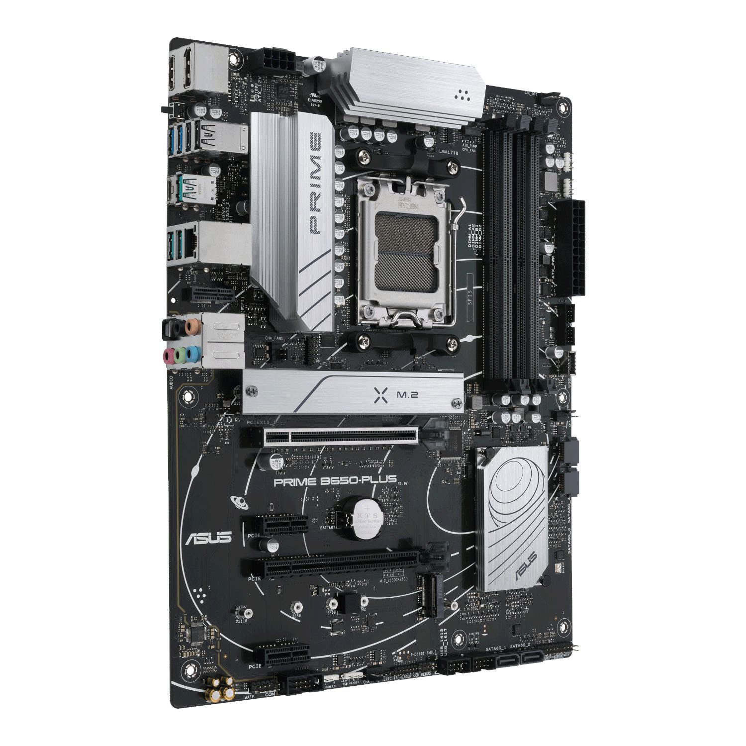 90MB1BS0-M0EAY0 - ASUS PRIME B650-PLUS: (AM5) 4DDR5 SATA3 PCIe M.2 USB 2.0 USB-A 3.0/3-1 USB-C 3.1 HDMI DP RJ45 ATX 7.1 Gigabit Ethernet 2.5