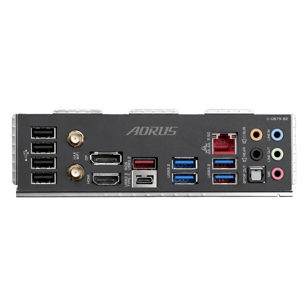 B660 AORUS MASTER G10 - GIGABYTE B660 AORUS MASTER DDR4: (1700) 4DDR5 SATA3 PCIe M.2 USB 2.0 USB-A 3.0/3.1 USB-C 3.2 DP HDMI RJ45 HDCP ATX 7.1 WiFI 6 Bluetooth 5.2 Gigabit Ethernet