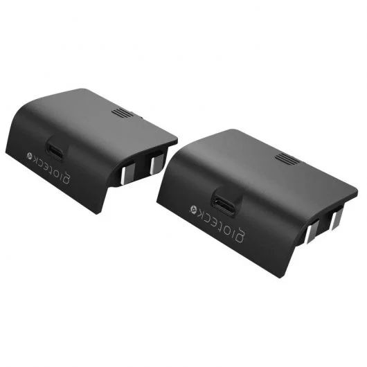 INFGI0198 - Cargador GIOTECK 2 baterias de 600mAh para 2mandos XBox Series X/S (INFGI0198)
