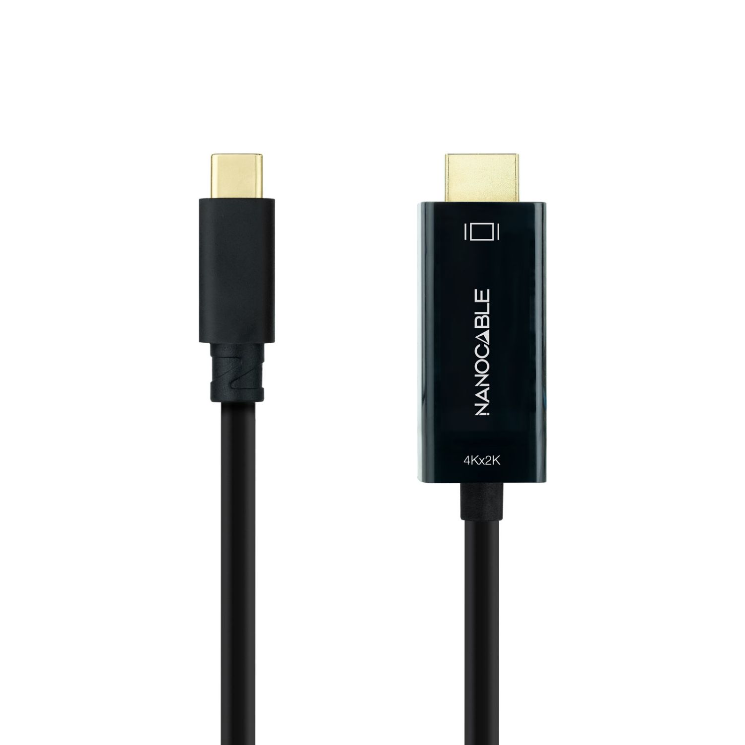 10.15.5132 - Nanocable USB-C/M a HDMI/M 1.8m Negro (10.15.5132)