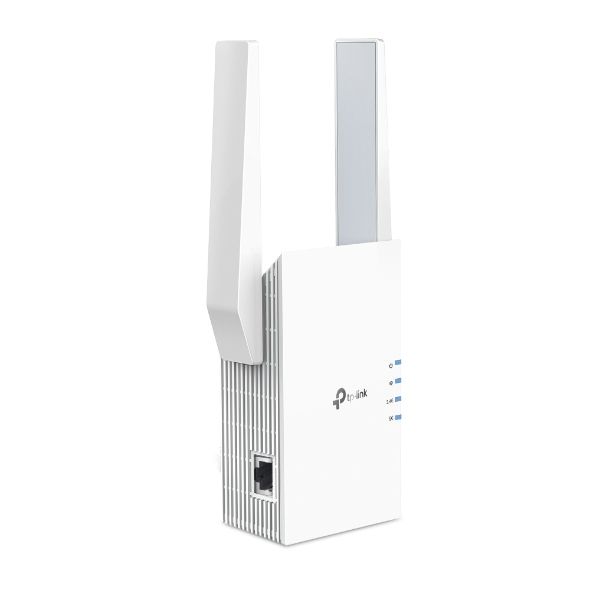 RE705X - Repetidor TP-Link AX3000 Mesh WiFi 6 DualBand 1xRJ45 2 Antenas Externas Blanco (RE705X)