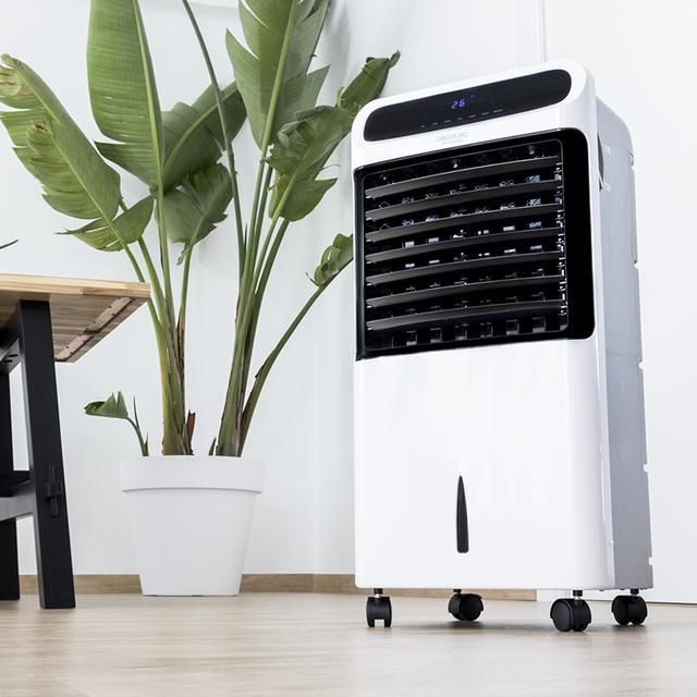 05955 - Climatizador evaporativo CECOTEC EnergySilence PureTech 6500, 80 W, Doble Funcin Frio/Calor, Caudal 600 m2/h, 12l de Capacidad, Temporizador hasta 8h, Mando a Distancia, 3 Velocidades (05955)