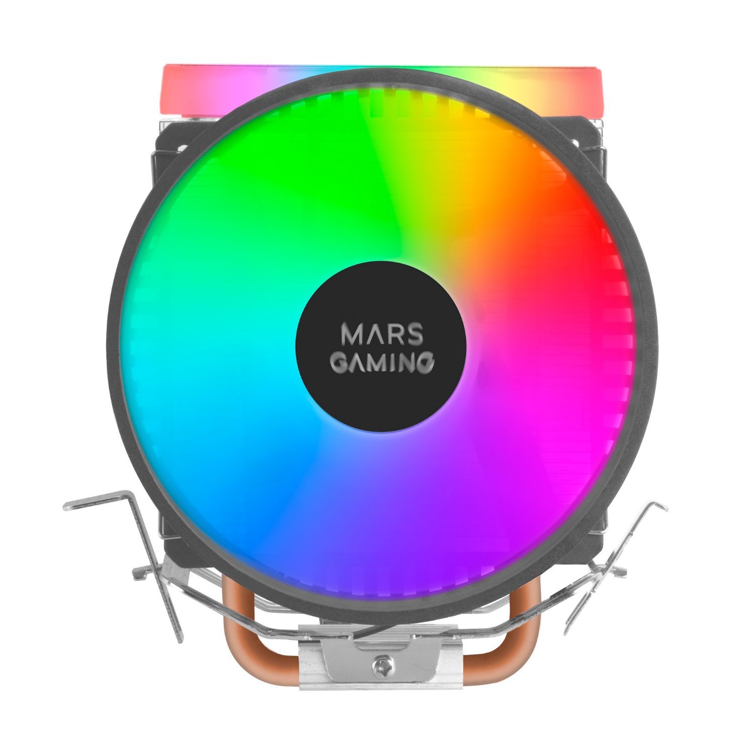 MCPU33 - Ventilador CPU Mars Gaming Multisocket Ultra Silencioso 110mm 140W Dual FRGB Negro (MCPU33)