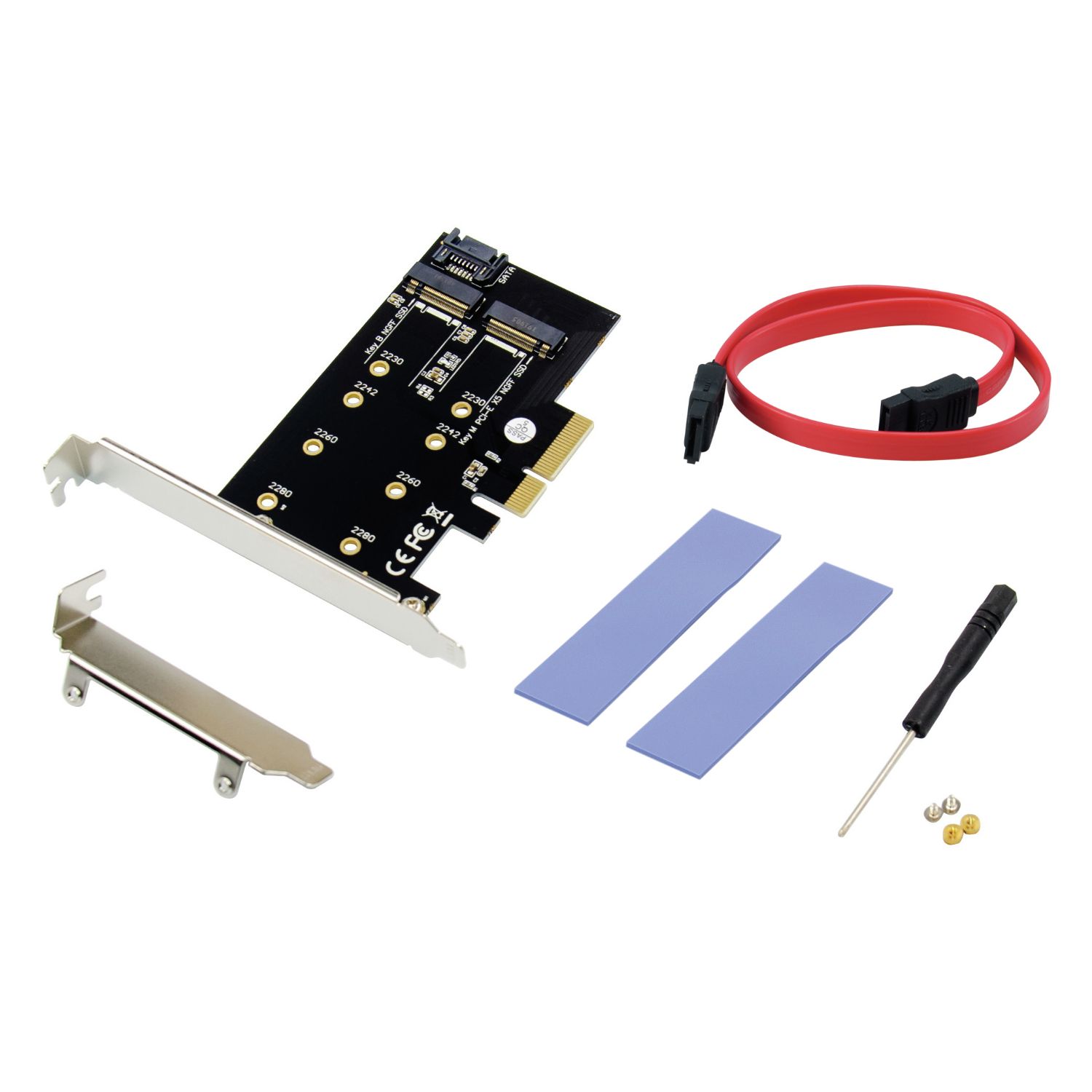 EMRICK04B - Controladora CONCEPTRONIC Pcie 2p SSD M2 (EMRICK04B)