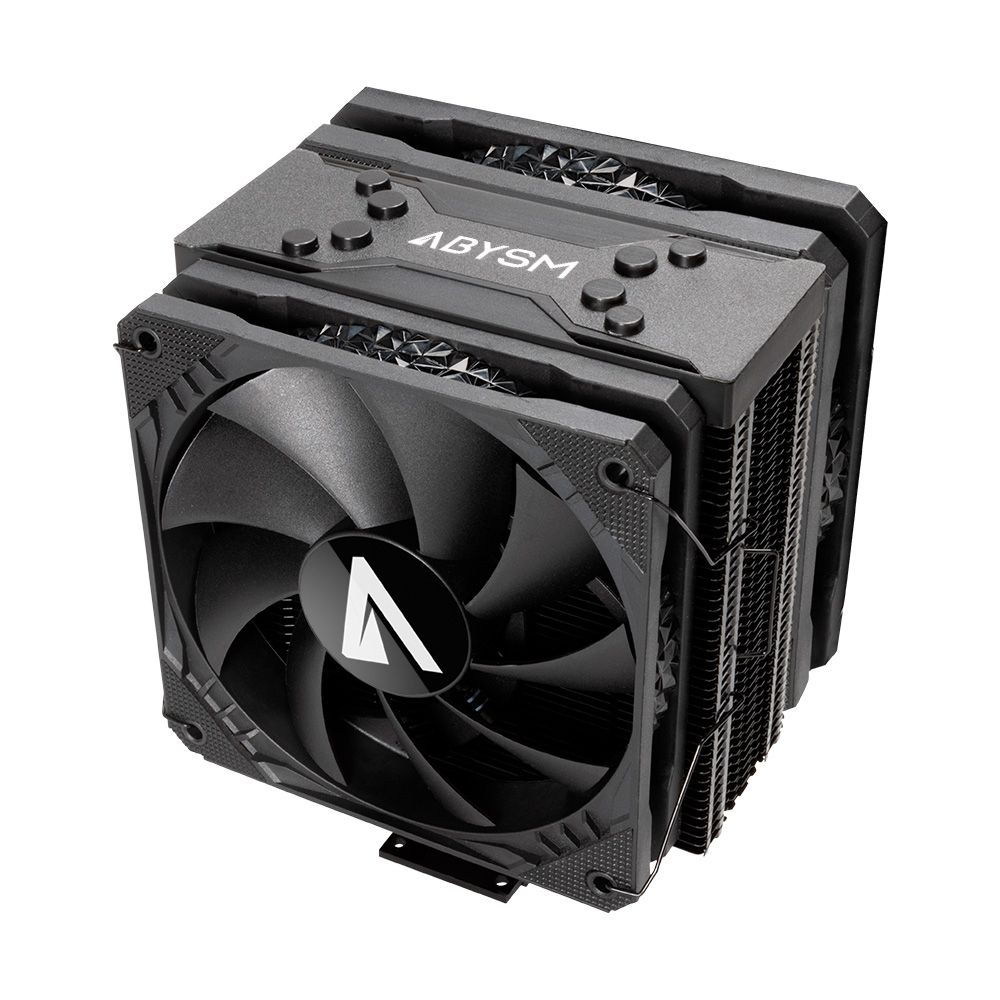 AB832406 - Ventilador CPU Abysm Snow IV Multisocket 2x120mm 200W Negro (AB832406)