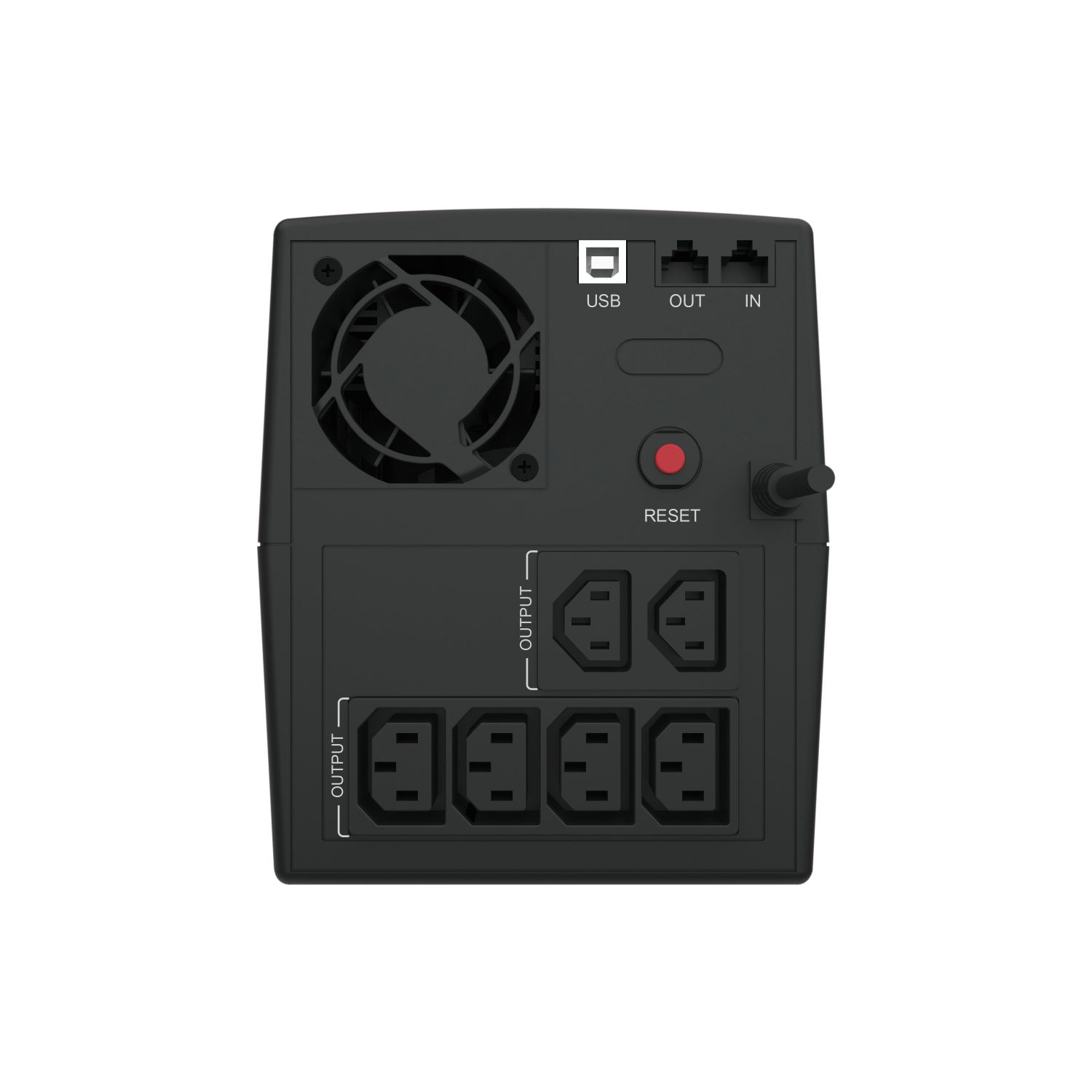 ZEUS03EP - S.A.I. CONCEPTRONIC 1200VA 720W LCD 5 Tomas 1xUSB-B 2.0 Negra (ZEUS03EP)