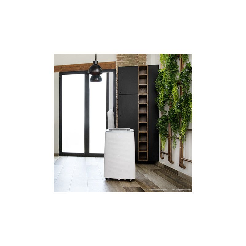 05266 - A.C. CECOTEC Force Clima 12750 Cold&Warm Connected. 12000 BTU, Bomba de Calor, Control por WiFi, Mando a Distancia, 3 velocidades, 5 Modos, Pantalla LED, 1340 W (05266)