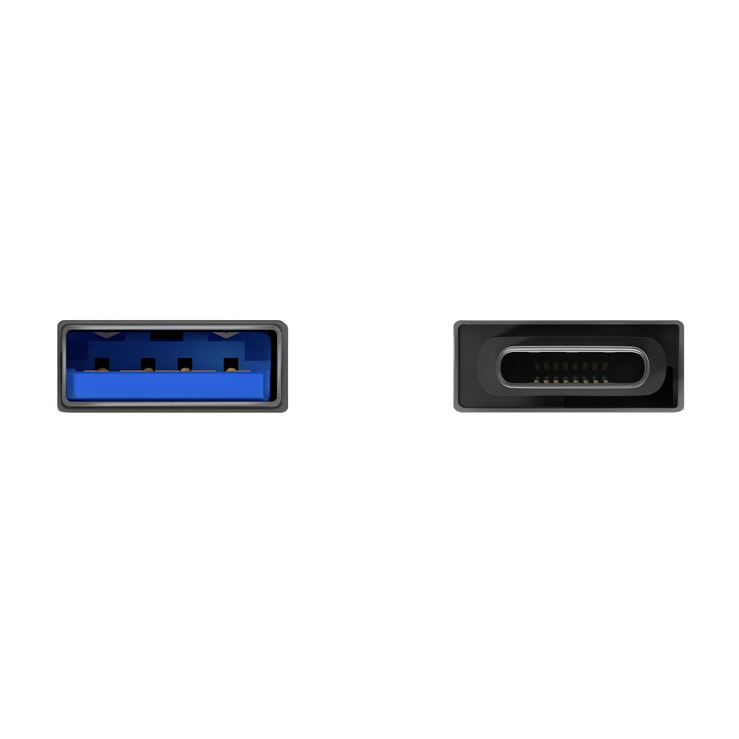 A108-0718 - Adaptador AISENS USB-C 3.0/M a USB-A 3.0/H Gris (A108-0718)