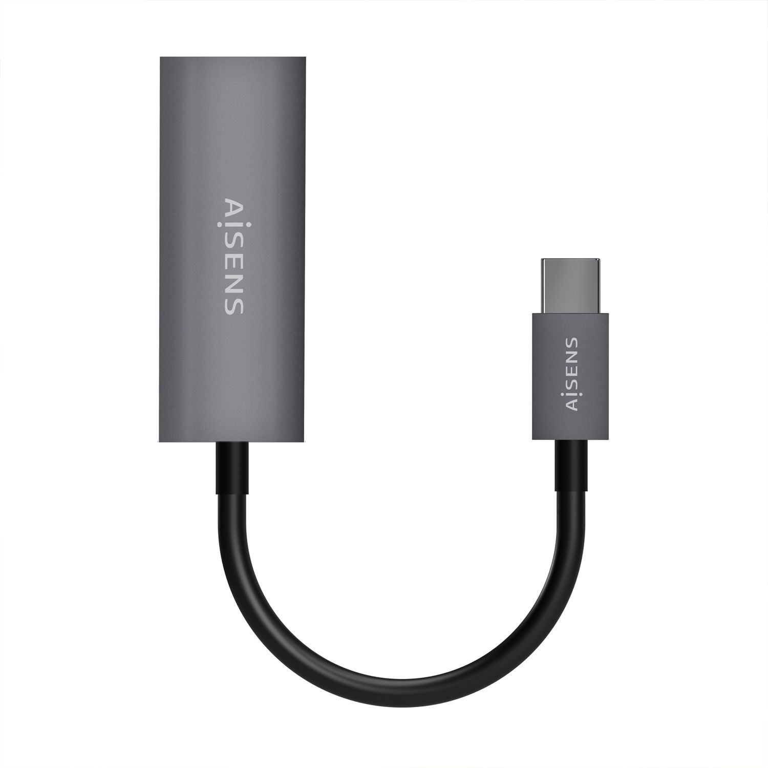 A109-0709 - Adaptador AISENS USB-C/M a RJ45/H 15cm Gris (A109-0709)