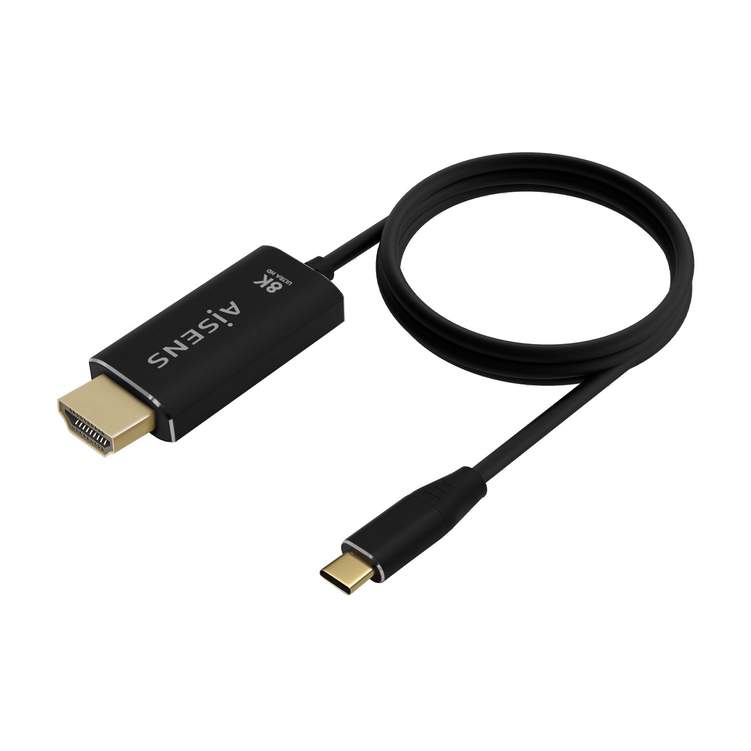 A109-0711 - Cable AISENS USB-C/M a HDMI/M 8K 1m Negro (A109-0711)