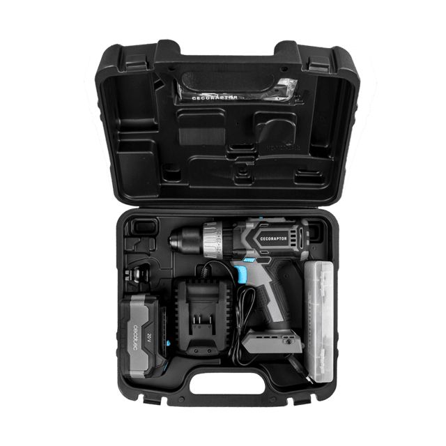 70005 - Taladro Atornillador/Perforador/ Percutor CECOTEC CecoRaptor Perfect Drill 4020 X-Treme Batera 20V 4000mAh 18000rpm (70005)