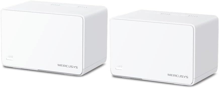 HALO H80X (2-PACK) - Mesh Mercusys AX3000 WiFi 6 DualBand Ethernet LAN/WAN Pack 2 Blanco (Halo H80X 2-Pack)