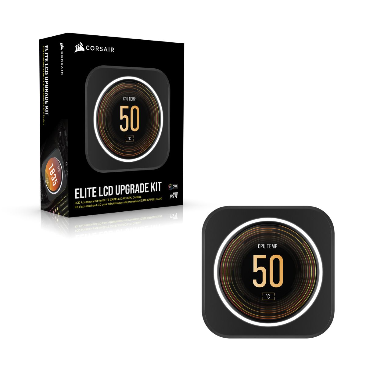 CW-9060056-WW - Kit de Actualizacin Corsair iCUE ELITE CPU Cooler LCD Display (CW-9060056-WW)
