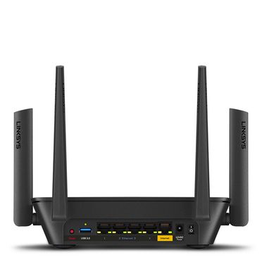 MR9000-EU - Mesh Linksys AC3000 WiFi 5 TriBand Gigabit Ethernet LAN/WAN 1xUSB 3.0 4xRJ45 4 Antenas Externas Negro (MR9000-EU)