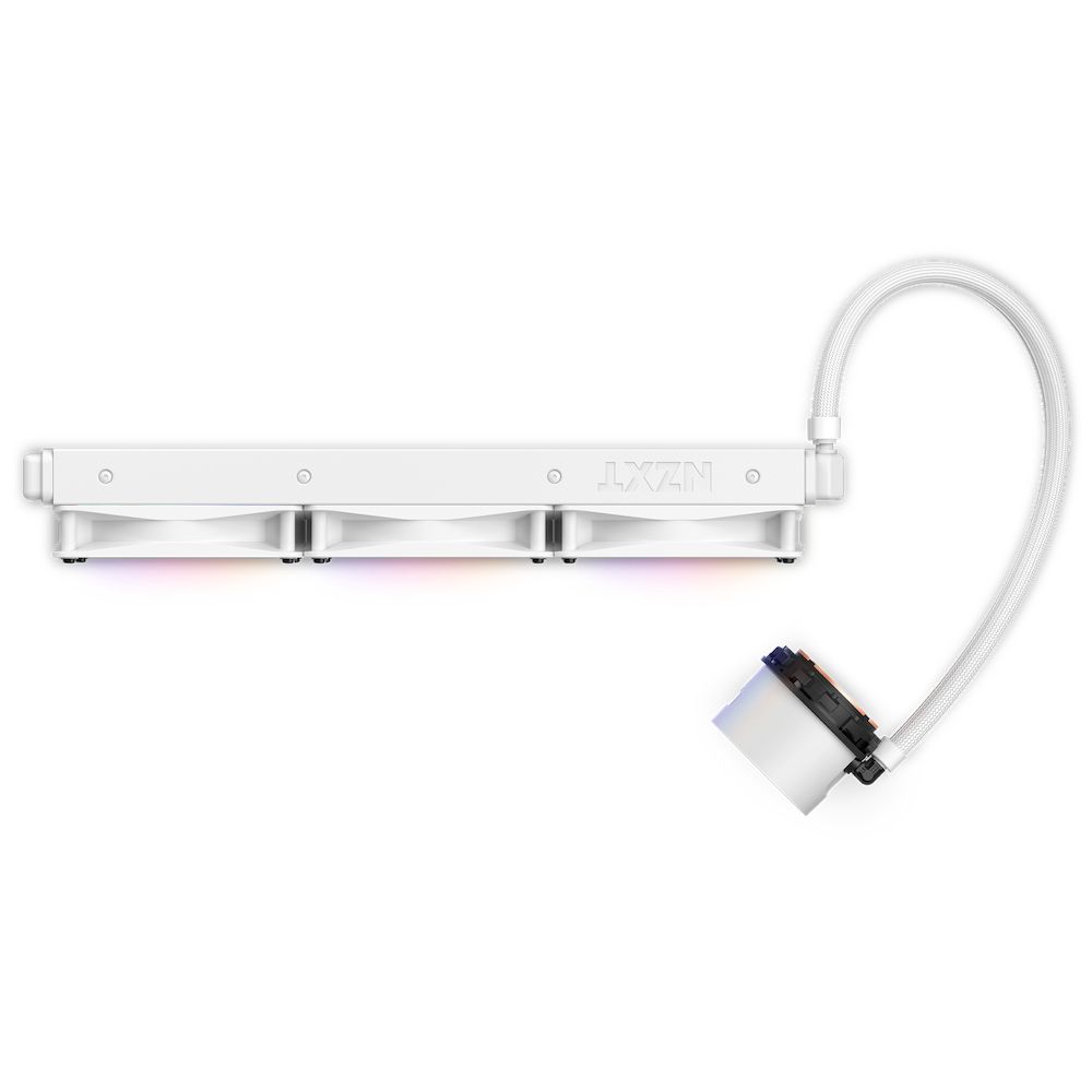 RL-KR360-W1 - Refrigeracin Lquida CPU NZXT Kraken Multisocket 360 3x120mm RGB LCD Blanca (RL-KR360-W1)