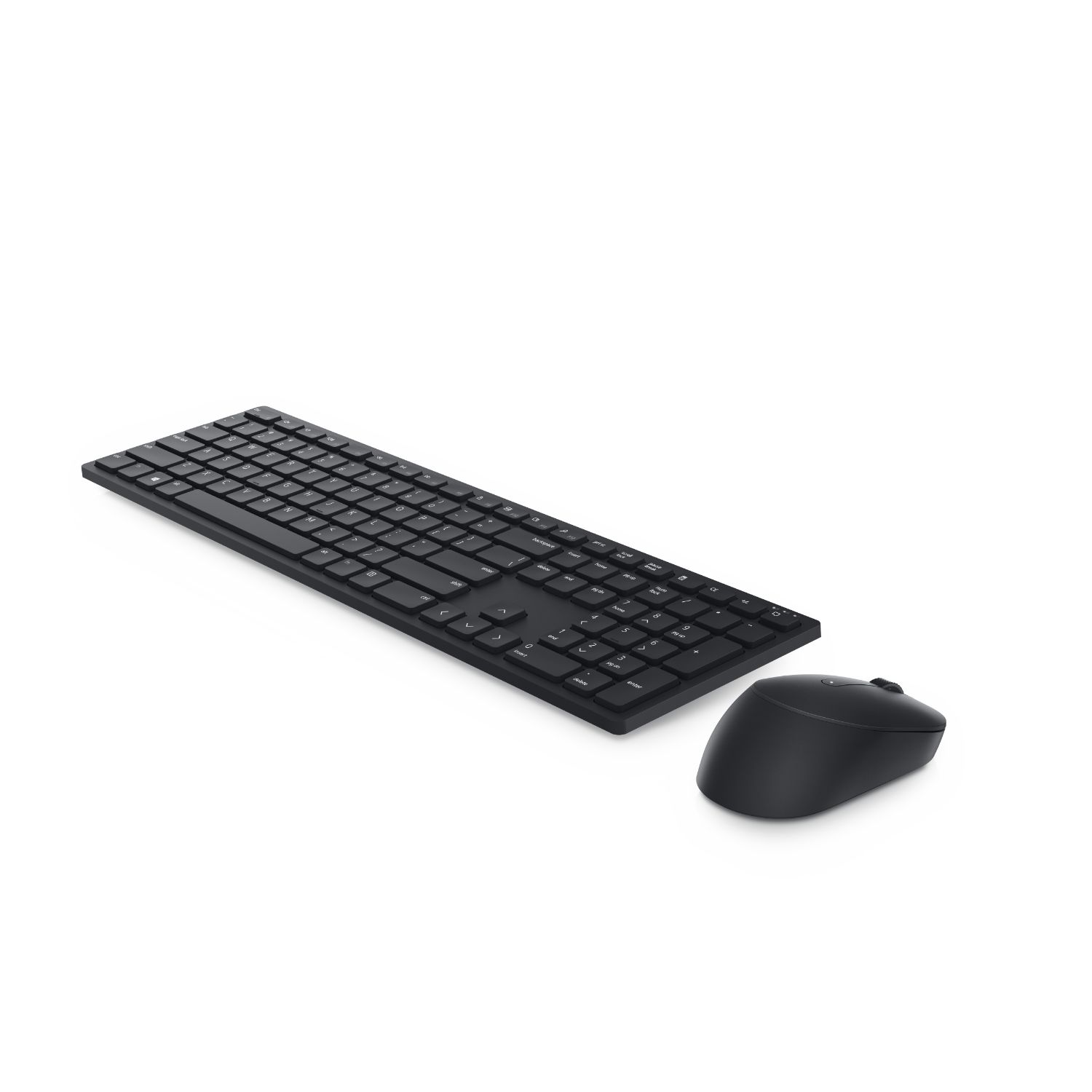KM5221WBKB-SPN - Teclado+Ratn Dell QWERTY Wireless 10m RF 2.4Ghz 3 Botones Negro (KM5221WBKB-SPN)