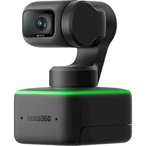 CINSTBJ/A - WebCam Insta360 1080mp FHD 720p/1080p H.264 Zoom 4x Autofocus Micrfono Negra (CINSTBJ/A)