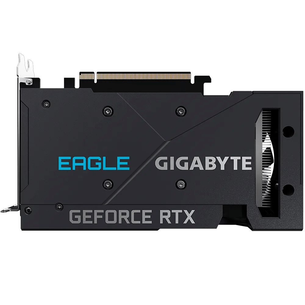 GVN3050E8-00-10 - GIGABYTE GeForce RTX 3050 8Gb GDDR6 2xDP 2xHDMi PCIe 4.0 WinForce 2x OpenGL 4.6 (GV-N3050EAGLE-8GD)
