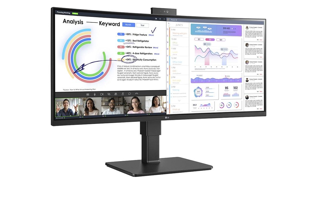 34BQ77QC-B - Monitor LG 34