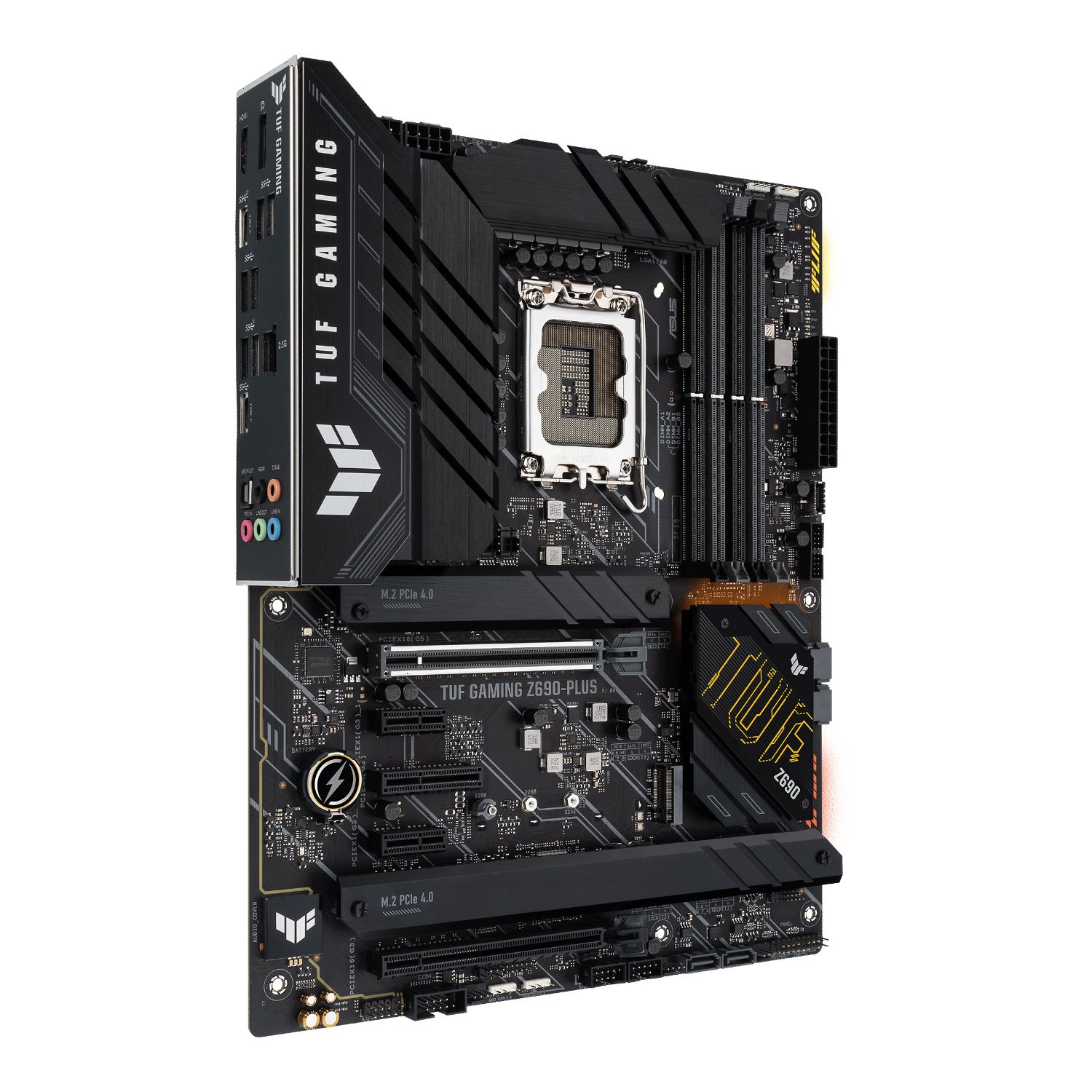 90MB1AV0-M0EAY0 - ASUS TUF GAMING Z690-PLUS:(1700) 4DDR5 Micro SATA3 M.2 NVMe PCIe 4.0 USB-A 3.0/3.1 USB-C 3.0/3.1 HDMI DP RJ45 7.1 ATX Gigabit Ethernet