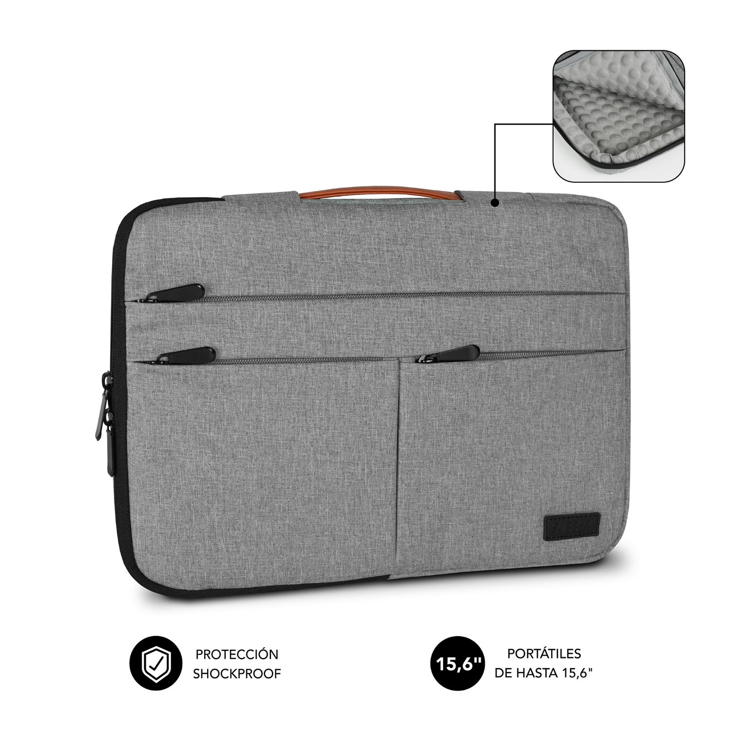 SUBLS-AP36051 - Funda SUBBLIM Air Padding 360 Sleeve 15.6