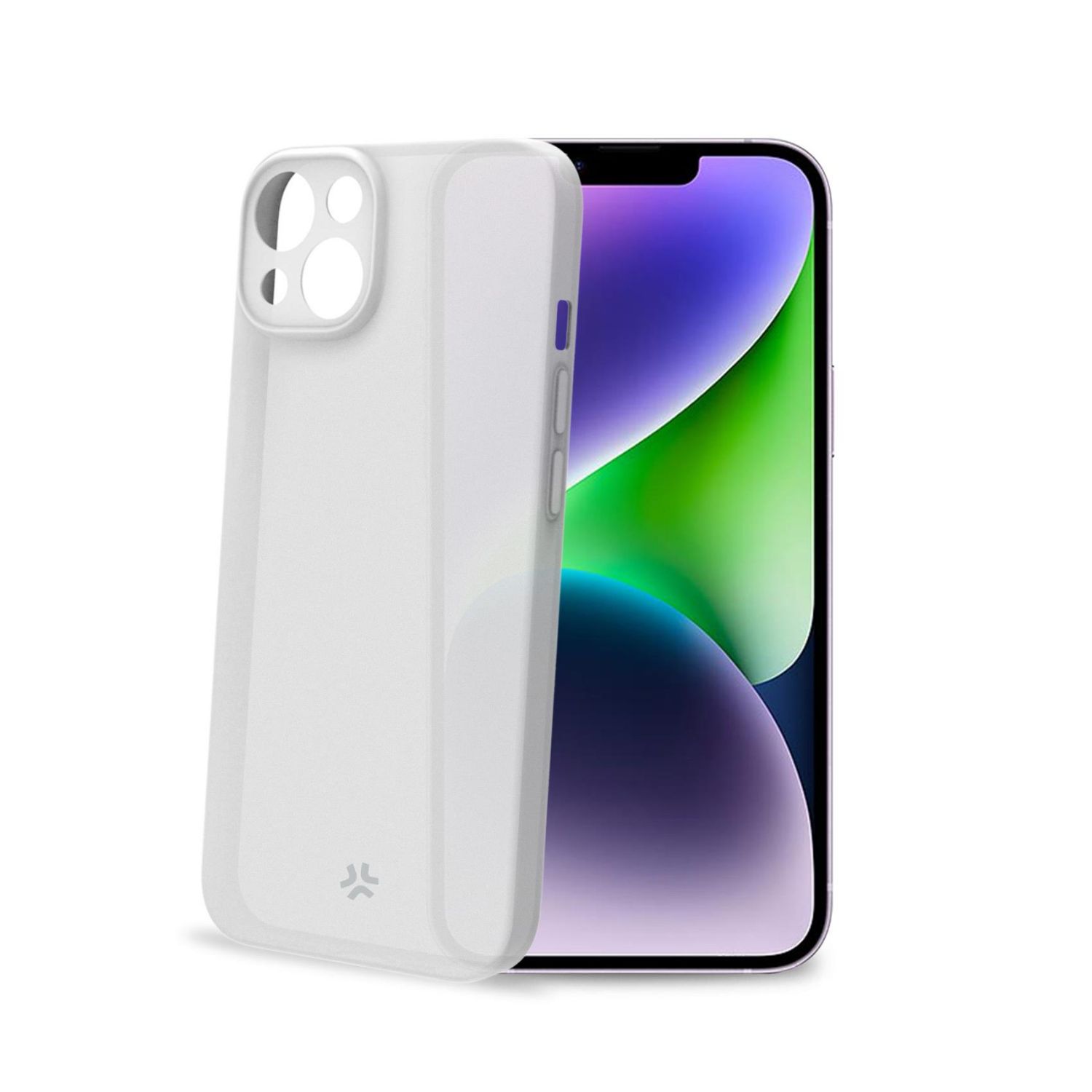 SPACE1055WH - Funda CELLY Space TPU iPhone 15 Plus Blanca (SPACE1055WH)