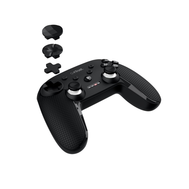 24790 - Mando Gaming Trust GXT 542 Muta Wireless Analgico/Digital Android/Nintendo Switch/PC/iOS Negro (24790)
