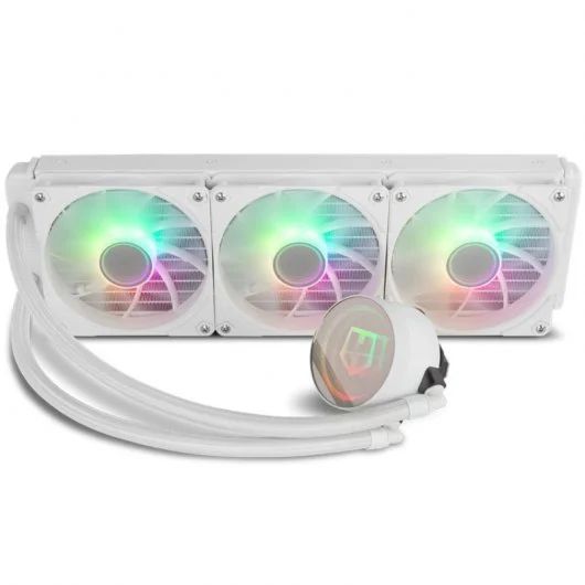 NXHUMMERM360ARGBW - Refrigeracion Liquida NOX M360 ARGB 3Unid. Blanco (NXHUMMERM360ARGBW)