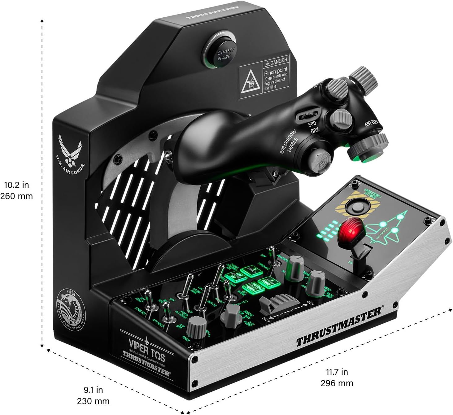 4060254 - Pack Thrustmaster Viper TQS Mission PC Negro (4060254)