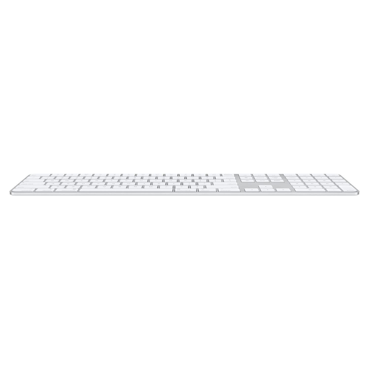 MK2C3Y/A - Teclado Apple Magic Numrico Multimedia Diestro Touch ID USB Bluetooth Lightning Teclas Blancas Gris (MK2C3Y/A)