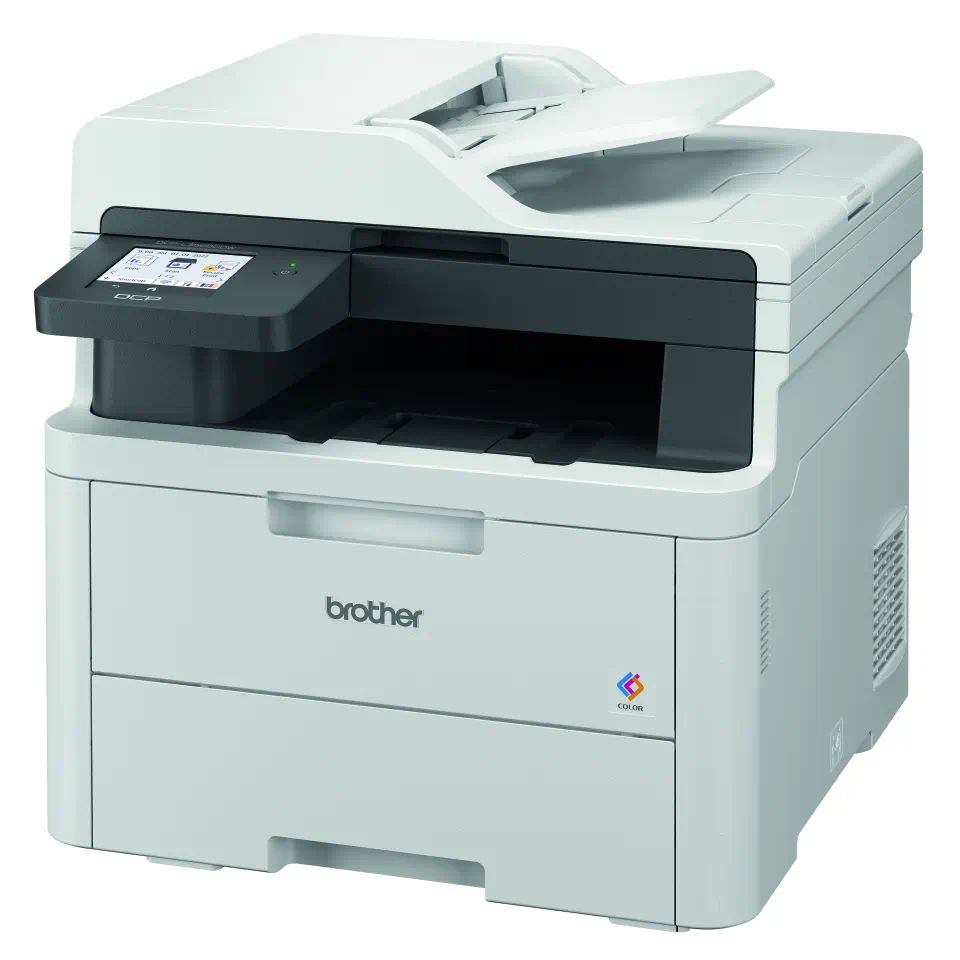 DCPL3560CDW - Impresora Multifuncin Brother LED Pantalla LCD Color Tctil 600x2400dpi A4 Color ADF 1xUSB 2.0 WiFi Ethernet LAN GbE Dplex Blanca/Negra (DCP-L3560CDW)