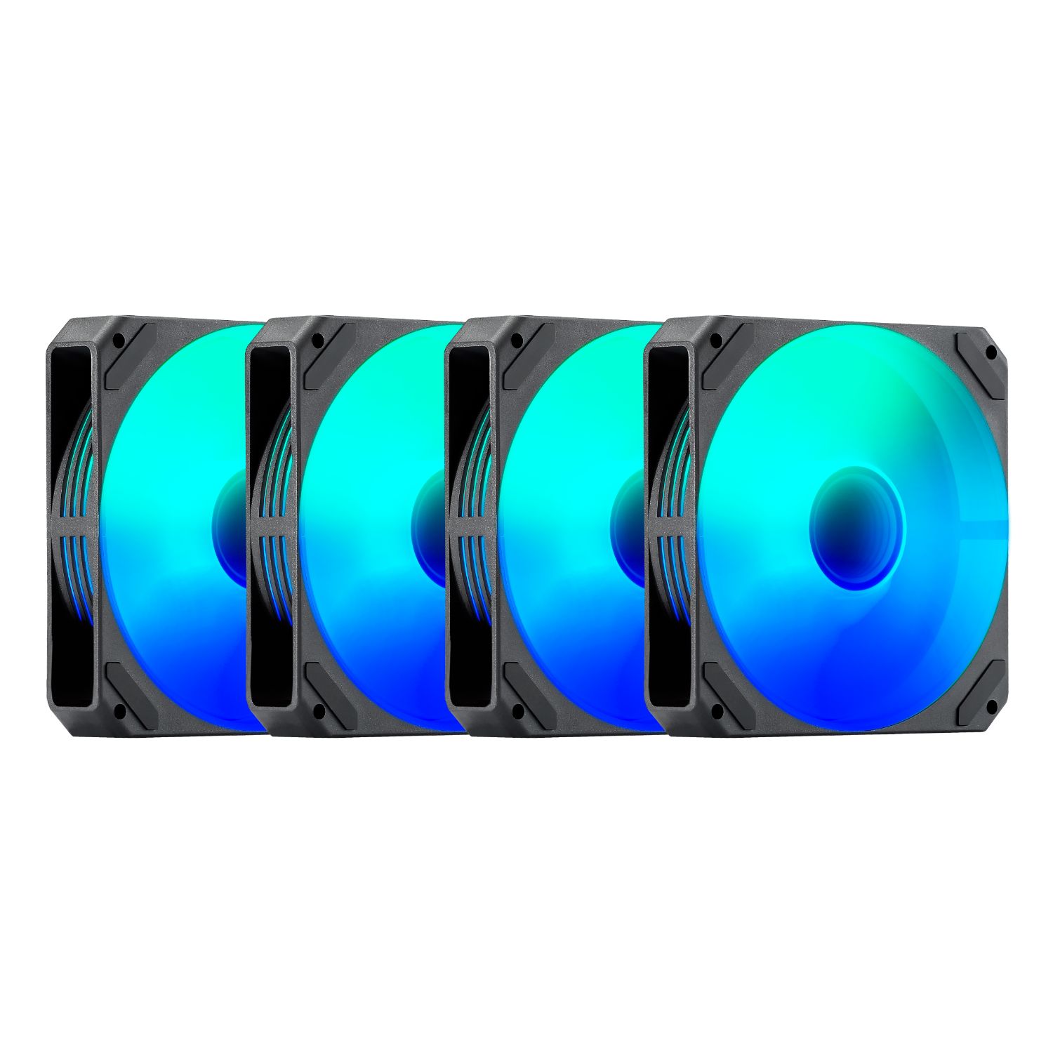AB123511 - Caja Gaming Abysm Danube Sava H500 Ventana Frontal/Lateral Izquierda de Cristal Templado ARGB 2xUSB-A 3.0 1xUSB-C 3.1 ATX mATX Mini-ITX Negra (AB123511)