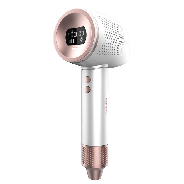 04430 - Depiladora IPL CECOTEC Bamba SkinCare IPL Gun, luz pulsada , compacta con lmpara de cuarzo, 500.000 disparos y pantalla, tiene una funcin de enfriamiento y un sistema de seguridad (04430)