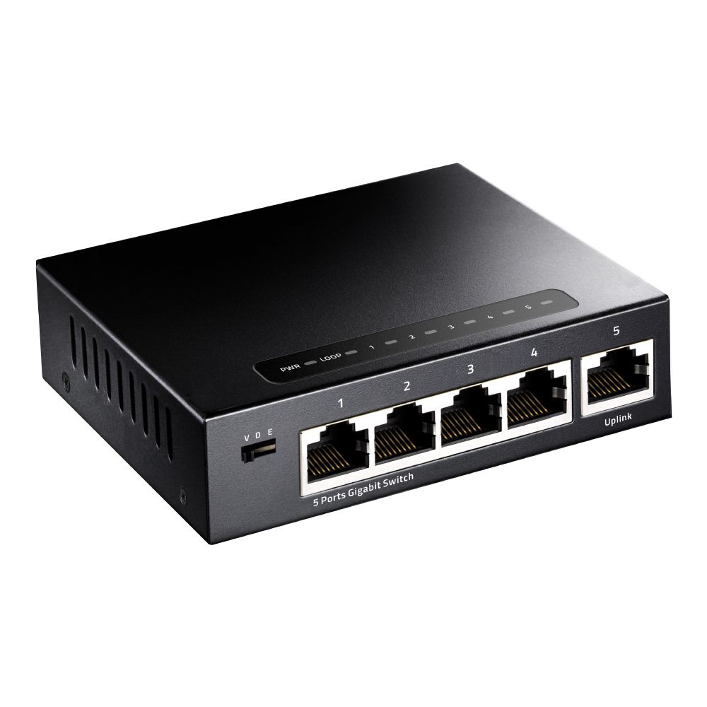GS105 - Switch CUDY 5p 10/100/100Mb Gigabit (GS105)