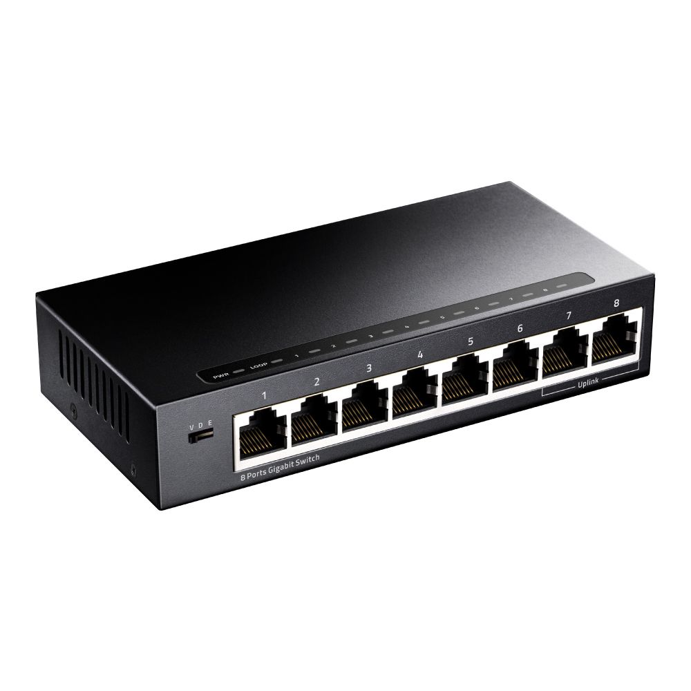 GS108 - Switch CUDY 8p 10/100/1000Mb Gigabit (GS108)