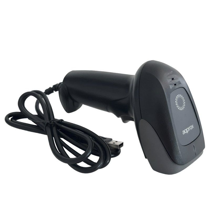 APPLS11AS - Escner Approx de Cdigo de Barras 1D USB Negro (APPLS11AS)