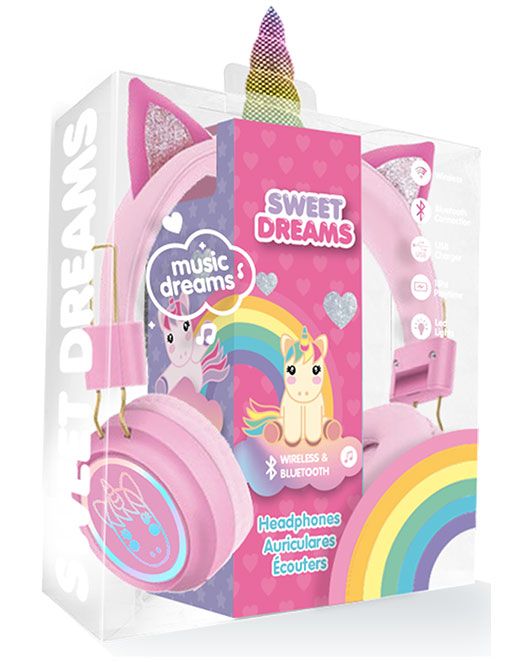 KIDL11419 - Auriculares Sweet Dreams Bluetooth Rosa (KIDL11419)