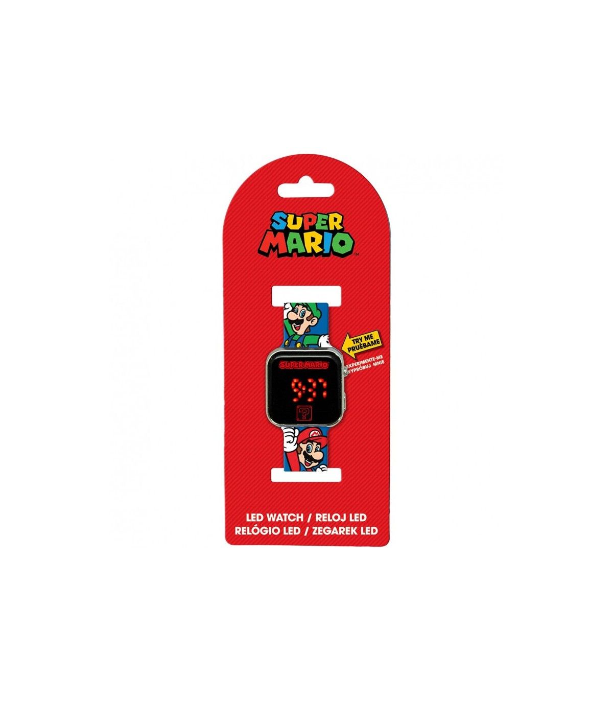 KIDSM4236 - Reloj Digital LED Super Mario (KIDSM4236)