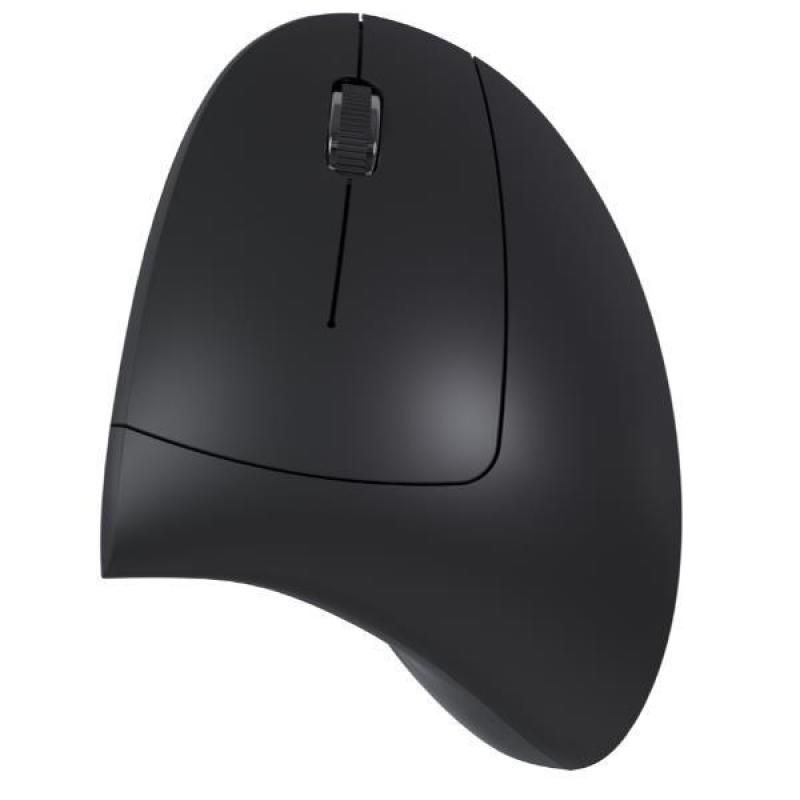 NXMOWI3014 - Ratn Vertical NILOX Wireless 1600dpi 6 Botones Negro (NXMOWI3014)
