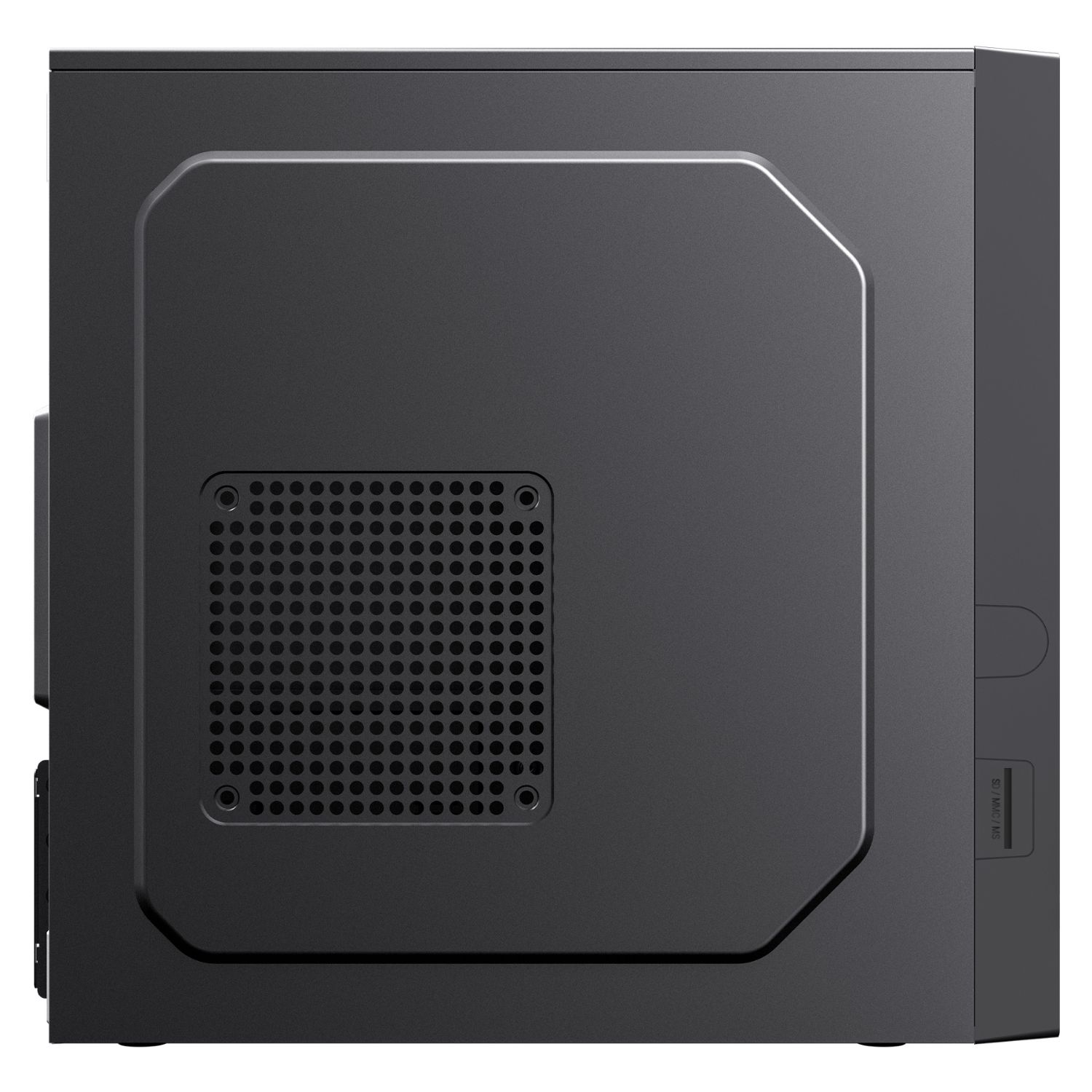 UK52116 - Caja UNYKA AERO C12 V1 2xUSB 3.0 Lector Tarjetas SD mATX Negra (UK52116)