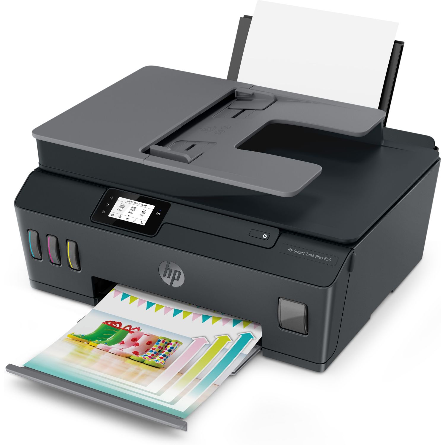 Y0F74A - Multifuncin HP InkJet Smart Tank Plus 655 Color A4 LCD 2.2